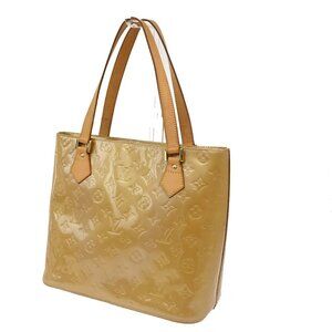 LOUIS VUITTON Houston Shoulder Bag Monogram Vernis Beige M91340 85KB013